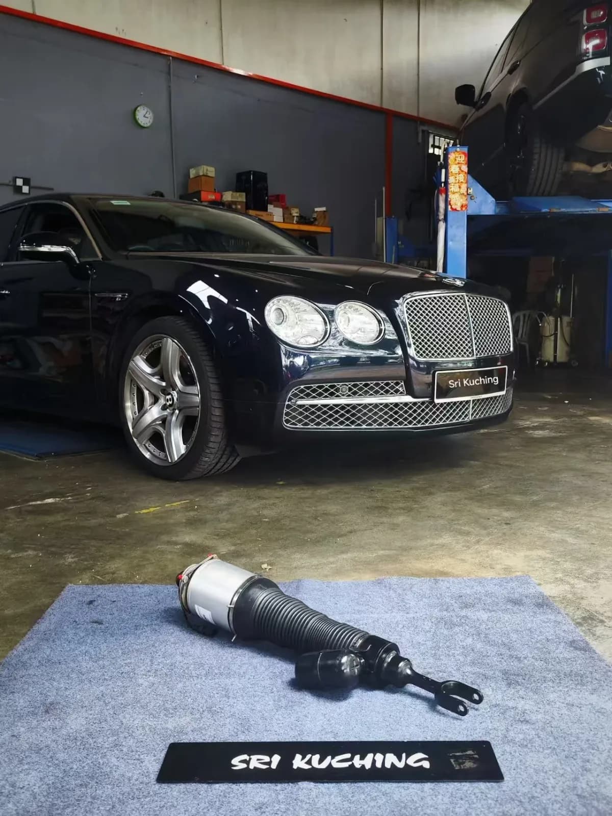Bentley Continental — Air Suspension Absorber Failure — Bentley Continental Flying Spur