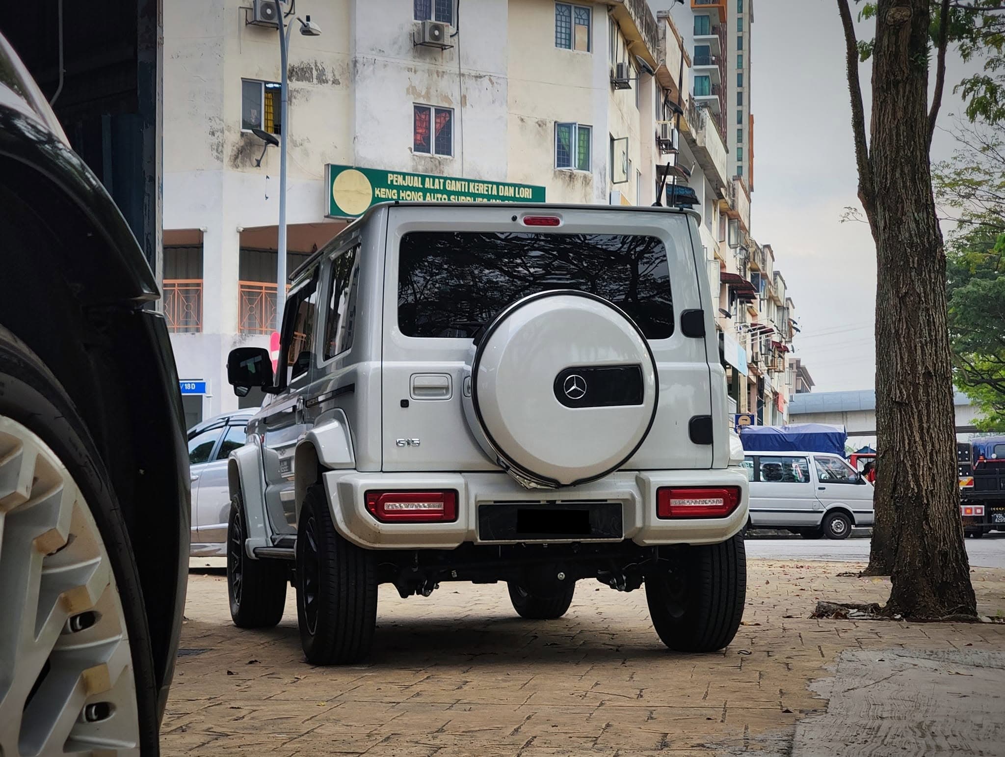 Custom Suzuki Jimny build at Sri Kuching workshop Kuala Lumpur