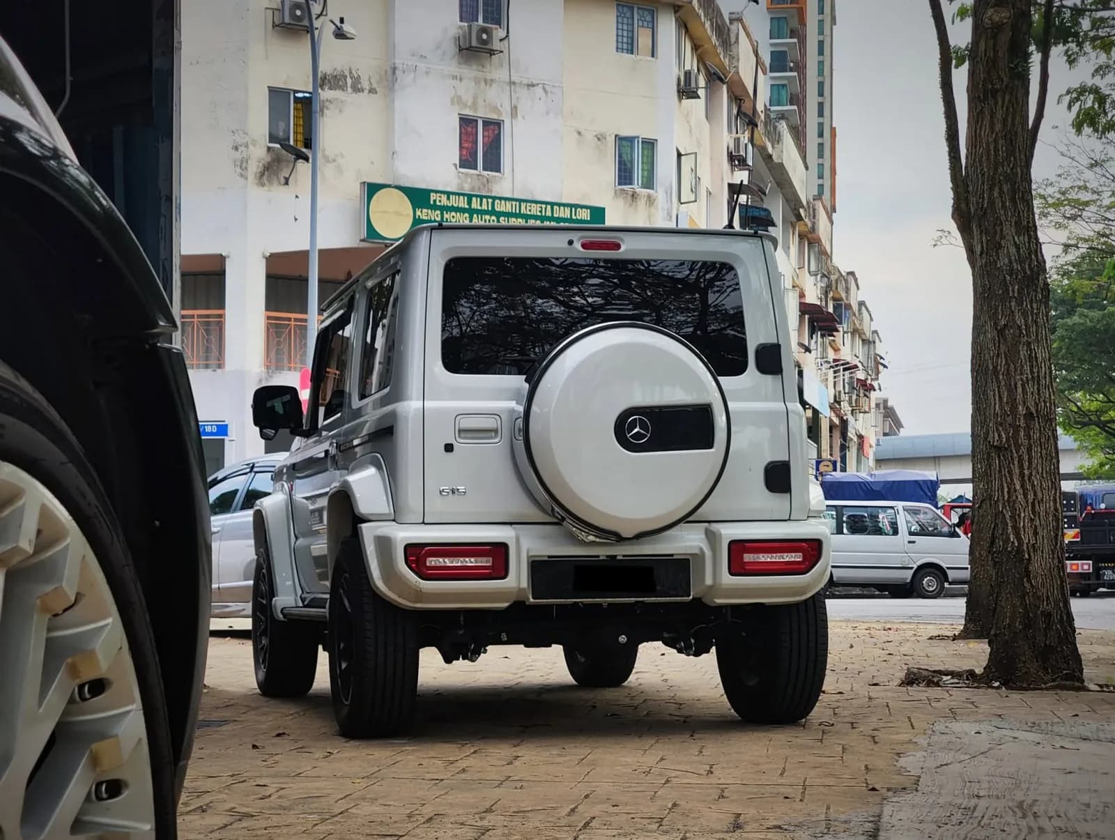 Custom Suzuki Jimny build at Sri Kuching workshop Kuala Lumpur